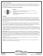 Preview for 5 page of NewMar MDP-25.0 Installation/Operating