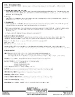 Preview for 10 page of NewMar MDP-25.0 Installation/Operating