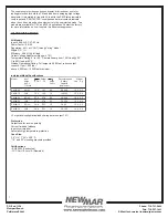 Preview for 7 page of NewMar PM-12-40A PM Series Installation And Operation Manual