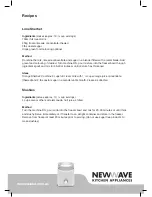 Preview for 15 page of Newwave NW 350 User Manual