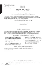 Preview for 42 page of Newworld NWDHTE714B Instruction Manual