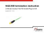 Nexans N42i.900 Termination Instructions preview