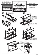 Preview for 1 page of Nexel 319129 Assembly Instructions