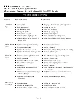 Preview for 17 page of Nexgrill PTH-105 Installation, Operation & Maintenance Instructions Manual