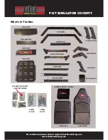 Preview for 3 page of Next Level f-gt simulator cockpit Instruction Manual