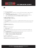 Preview for 20 page of Next Level f-gt simulator cockpit Instruction Manual