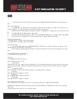 Preview for 24 page of Next Level f-gt simulator cockpit Instruction Manual