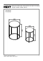 Preview for 12 page of Next BRONX 350235 Assembly Instructions Manual