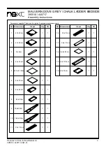 Preview for 4 page of Next CHALK 440717 Assembly Instructions Manual