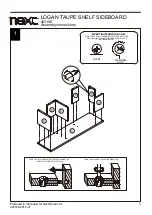 Preview for 6 page of Next LOGAN TAUPE 423156 Assembly Instructions Manual