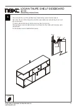 Preview for 9 page of Next LOGAN TAUPE 423156 Assembly Instructions Manual