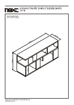 Preview for 10 page of Next LOGAN TAUPE 423156 Assembly Instructions Manual