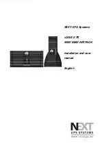 Next LOGIX II RT NETPACK 10000VA Installation And User Manual preview