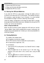 Preview for 52 page of Next LOGIX II RT NETPACK 10000VA Installation And User Manual