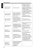 Preview for 58 page of Next LOGIX II RT NETPACK 10000VA Installation And User Manual