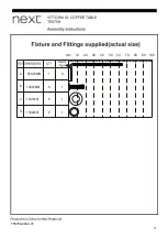 Preview for 5 page of Next VITTORIA T55758 Assembly Instructions Manual