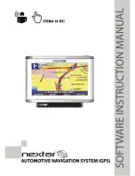 Nextar I4-BC - Automotive GPS Receiver Software Instruction Manual preview
