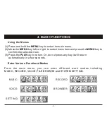 Preview for 6 page of Nextar MA933A - 128 MB Digital Player Instruction Manual