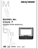 Preview for 1 page of NextBase Click & GO CLICK 7 Operation Manual