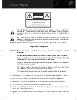 Preview for 3 page of NextWave Digital PVR-6990 Operating Instructions Manual