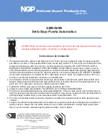 Preview for 2 page of NGP 420N Installation Instructions