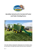 Preview for 1 page of NI Climbing Frames Tractor and Trailer Assembly Instructions Manual