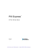 Preview for 2 page of NI PXI Express PXIe-1082 User Manual