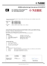 Preview for 15 page of Nibe GV-HR110 Installation Manual