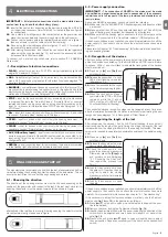 Preview for 27 page of Nice Naked Sliding NKSL400 Instructions And Warnings For Installation And Use