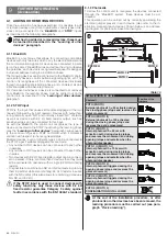 Preview for 22 page of Nice PP7124 Instructions And Warnings For Installation And Use