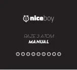 Preview for 1 page of Niceboy RAZE 3 ATOM Manual