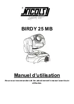 Nicols BIRDY 25 MB Manual preview