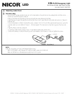 Preview for 2 page of NICOR EML6 Installation Instructions