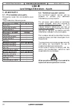 Preview for 20 page of Nidec LEROY-SOMER LSA 40 Installation And Maintenance Manual