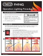 Preview for 12 page of Nieco FH94 Gas Owner'S Manual