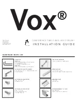 Preview for 1 page of Nienkamper Vox Base Installation Manual