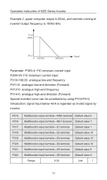 Preview for 78 page of Nietz NZE Series User Manual