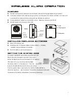 Preview for 7 page of NightWatcher nw1010X Installation & Operating Manual