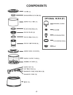 Preview for 4 page of Nikken Aqua Pour Operating Manual