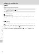 Preview for 106 page of Nikon 25593 - Coolpix P60 8.1MP Digital Camera User Manual