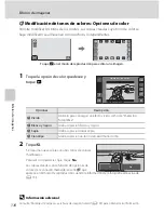 Preview for 128 page of Nikon 26175 - Coolpix S70 Digital Camera (Spanish) Manual Del Usuario