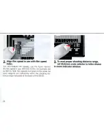 Preview for 26 page of Nikon Autofocus Speedlight SB-20 Instruction Manual