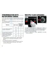 Preview for 44 page of Nikon Autofocus Speedlight SB-20 Instruction Manual