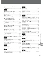 Preview for 105 page of Nikon autofocus speedlight SB-80DX User Manual