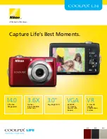 Nikon CoolPix L24 Brochure preview