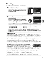 Preview for 69 page of Nikon D5000 User Manual