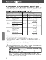 Preview for 48 page of Nikon FSA02911 - SB 28 - Hot-shoe clip-on Flash Instruction Manual