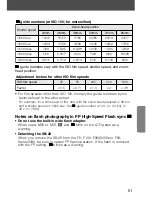 Preview for 51 page of Nikon FSA02911 - SB 28 - Hot-shoe clip-on Flash Instruction Manual