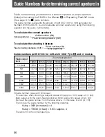 Preview for 56 page of Nikon FSA02911 - SB 28 - Hot-shoe clip-on Flash Instruction Manual