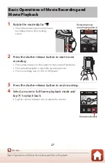 Preview for 43 page of Nikon KeyMission 80 Reference Manual